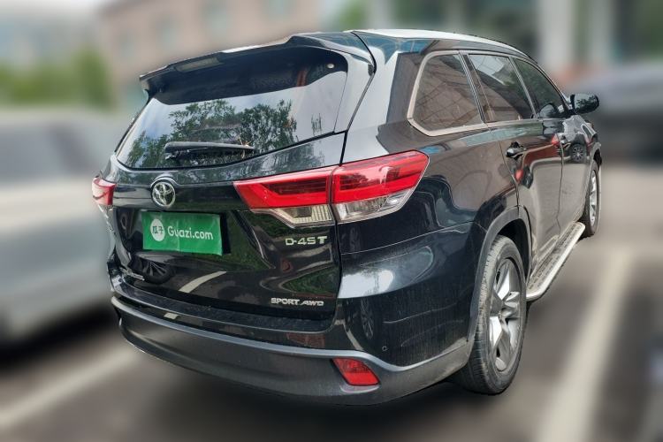 Used Toyota Highlander 2018 2.0T Four-Wheel Drive Prestige Version 7 Seats China VI Standard Rear Right 45 Deg