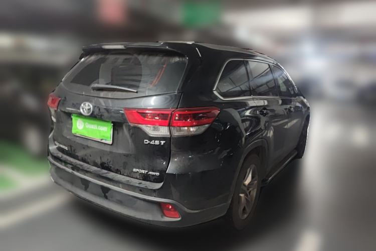 Used Toyota Highlander 2018 2.0T Four-Wheel Drive Luxury Version 7 Seats China VI Standard Rear Right 45 Deg