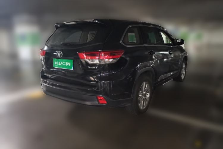 Used Toyota Highlander 2018 2.0T Four-Wheel Drive Elite Edition 7 Seats China V Standard Rear Right 45 Deg