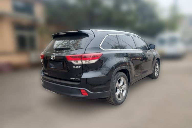 Used Toyota Highlander 2018 2.0T Four-Wheel Drive Luxury Version 7 Seats China VI Standard Rear Right 45 Deg