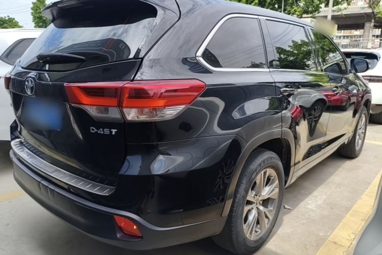 Used Toyota Highlander 2018 2.0T Two-Wheel Drive Elite Version 5 Seats China VI Standard Rear Right 45 Deg