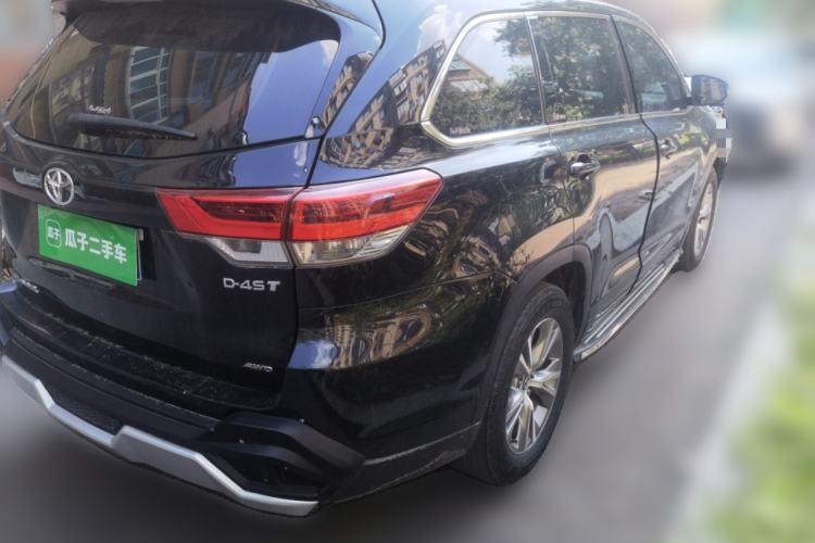 Used Toyota Highlander 2018 2.0T Four-Wheel Drive Elite Edition 7 Seats China V Standard Rear Right 45 Deg