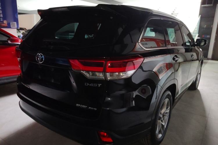 Used Toyota Highlander 2018 2.0T Four-Wheel Drive Prestige Version 7 Seats China VI Standard Rear Right 45 Deg