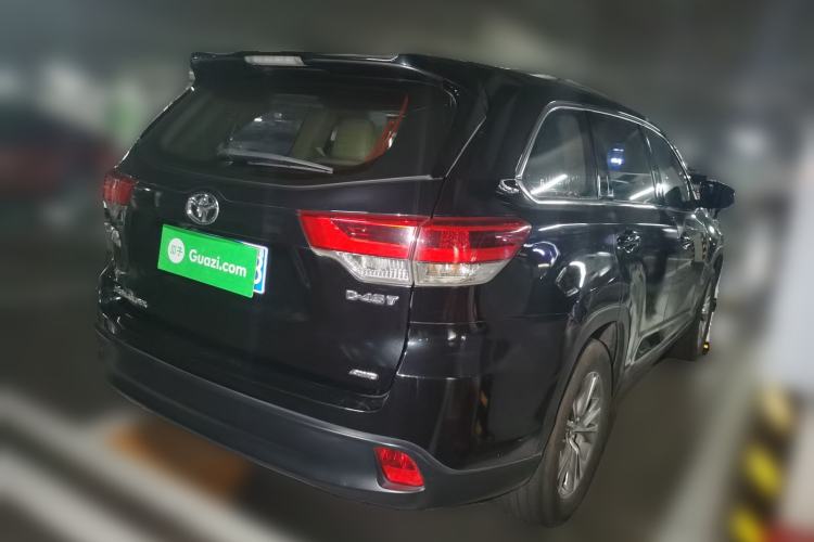 Used Toyota Highlander 2018 2.0T Four-Wheel Drive Elite Edition 7 Seats China V Standard Rear Right 45 Deg