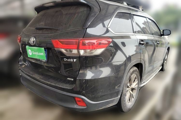 Used Toyota Highlander 2018 2.0T Four-Wheel Drive Elite Edition 7 Seats China V Standard Rear Right 45 Deg