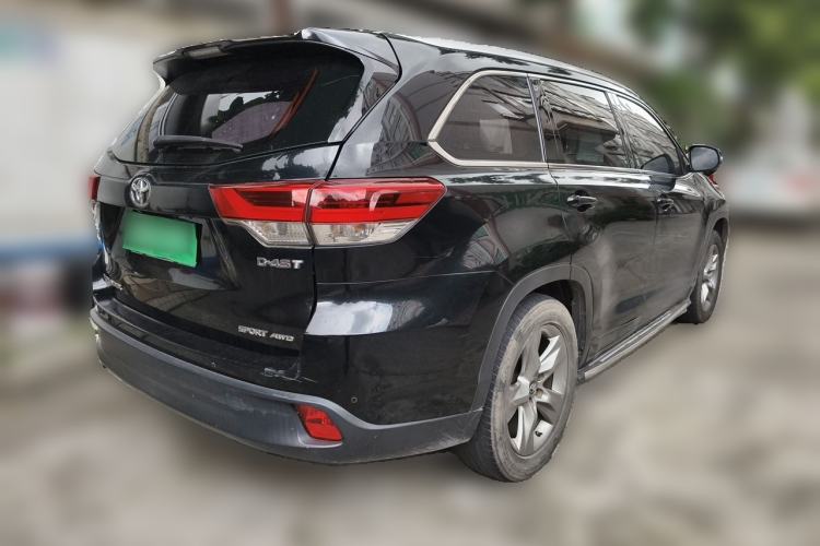Used Toyota Highlander 2018 2.0T Four-Wheel Drive Luxury Edition 7 Seats China V Emission Standard Rear Right 45 Deg