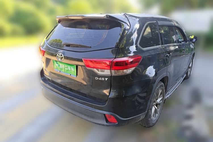 Used Toyota Highlander 2018 2.0T Two-Wheel Drive Elite Version 5 Seats China VI Standard Rear Right 45 Deg