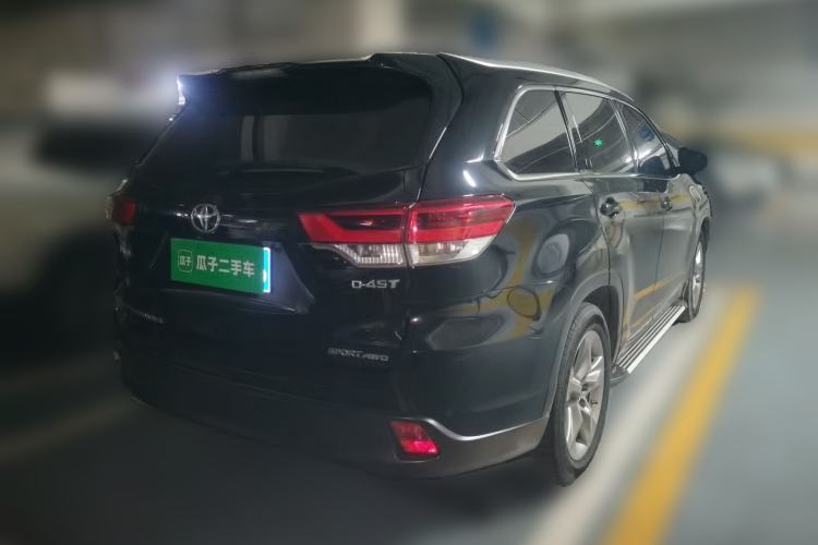 Used Toyota Highlander 2018 2.0T Four-Wheel Drive Luxury Version 7 Seats China VI Standard Rear Right 45 Deg