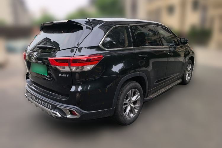 Used Toyota Highlander 2018 2.0T Two-Wheel Drive Elite Edition 5 Seats Emission Standard China V Rear Right 45 Deg