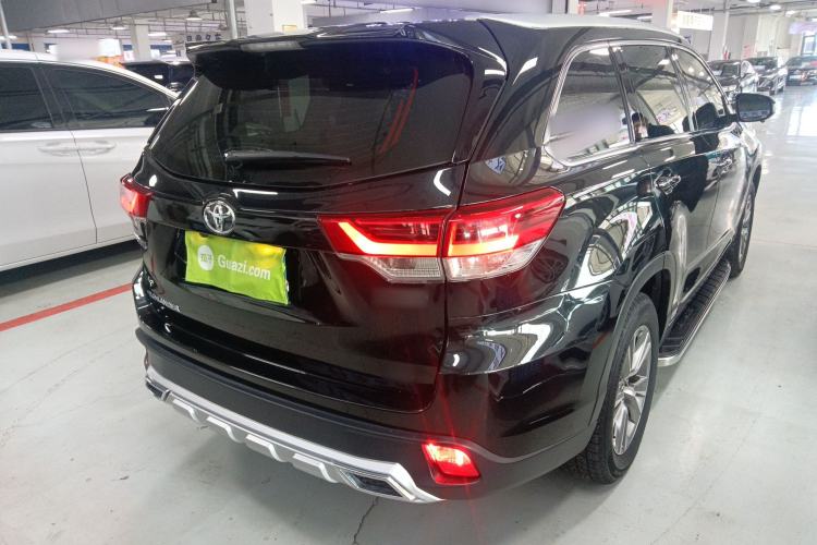 Used Toyota Highlander 2018 2.0T Four-Wheel Drive Elite Edition 7 Seats China VI Standard Rear Right 45 Deg