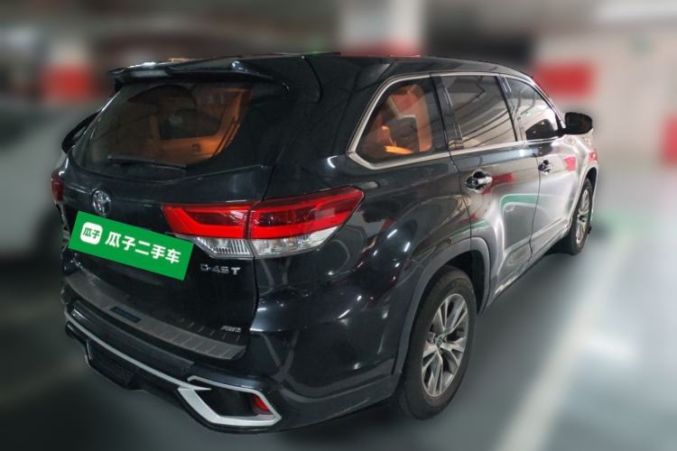 Used Toyota Highlander 2018 2.0T Four-Wheel Drive Elite Edition 7 Seats China VI Standard Rear Right 45 Deg