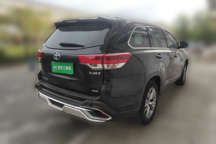 Used Toyota Highlander 2018 2.0T Four-Wheel Drive Elite Edition 7 Seats China V Standard Rear Right 45 Deg