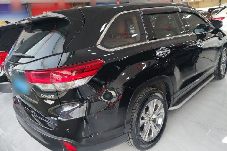 Used Toyota Highlander 2018 2.0T Four-Wheel Drive Elite Edition 7 Seats China VI Standard Rear Right 45 Deg