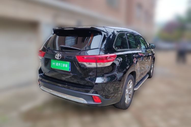 Used Toyota Highlander 2018 2.0T Four-Wheel Drive Supreme Edition 7-Seater China VI Rear Right 45 Deg