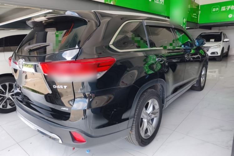 Used Toyota Highlander 2018 2.0T Four-Wheel Drive Luxury Version 7 Seats China VI Standard Rear Right 45 Deg