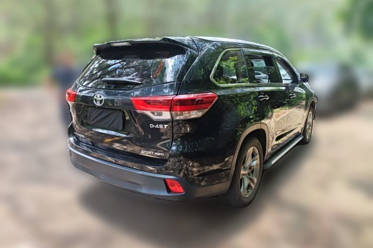 Used Toyota Highlander 2018 2.0T Four-Wheel Drive Luxury Version 7 Seats China VI Standard Rear Right 45 Deg