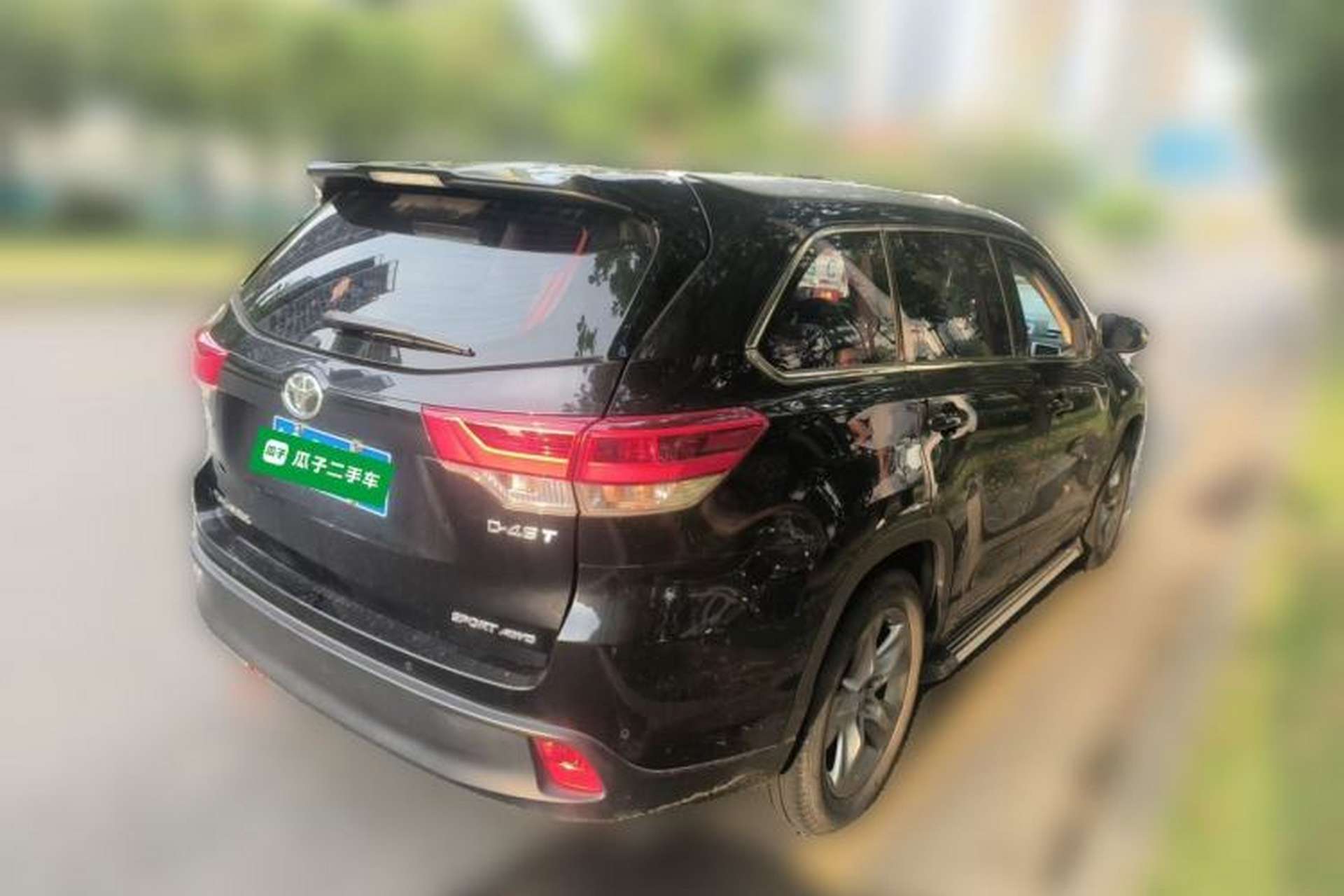 Used Toyota Highlander 2018 2.0T Four-Wheel Drive Luxury Version 7 Seats China VI Standard Rear Right 45 Deg
