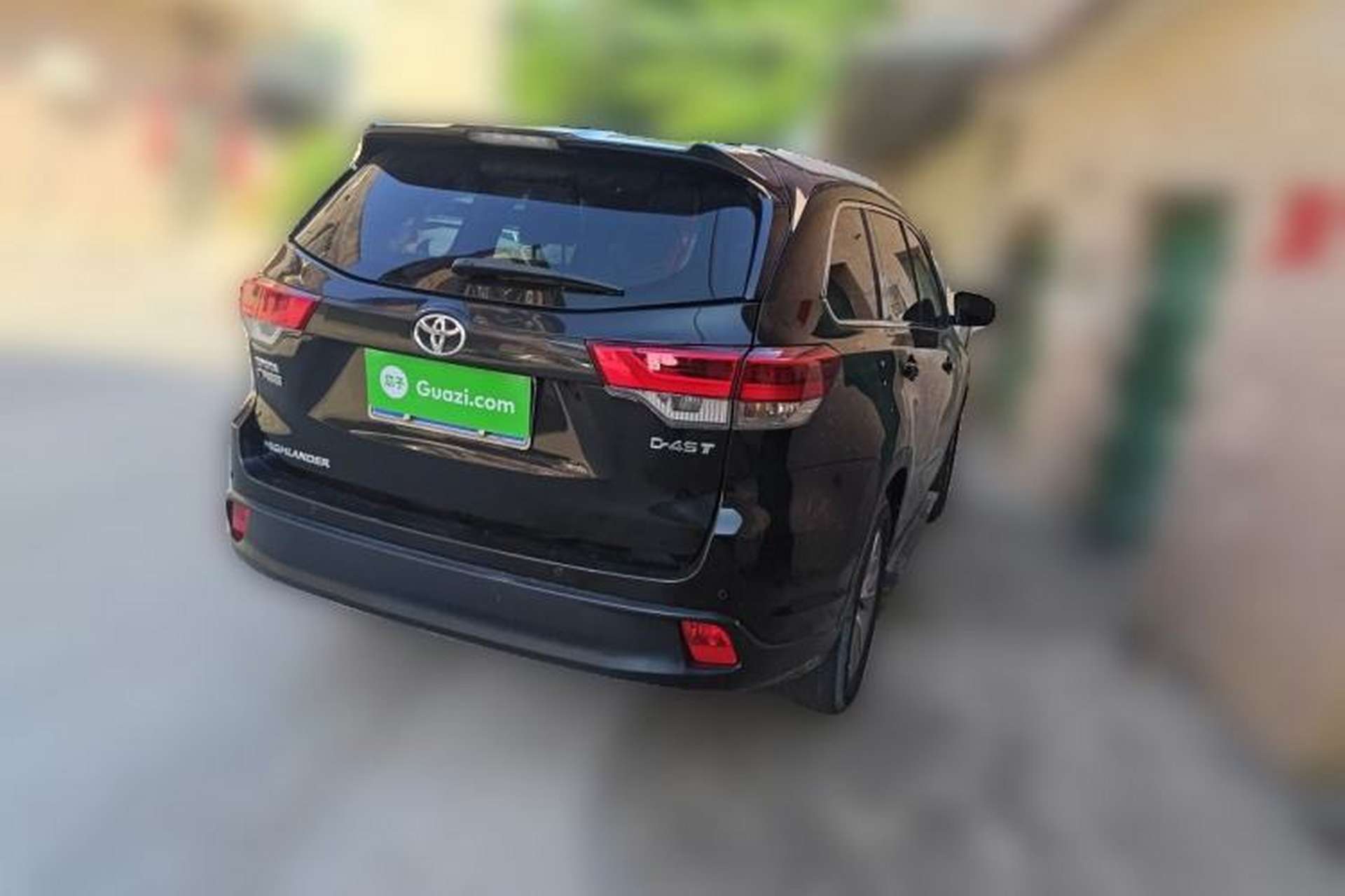 Used Toyota Highlander 2018 2.0T Two-Wheel Drive Elite Edition 5 Seats Emission Standard China V Rear Right 45 Deg