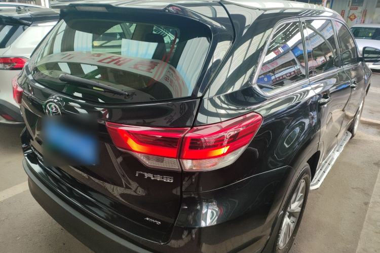 Used Toyota Highlander 2018 2.0T Four-Wheel Drive Elite Edition 7 Seats China VI Standard Rear Right 45 Deg