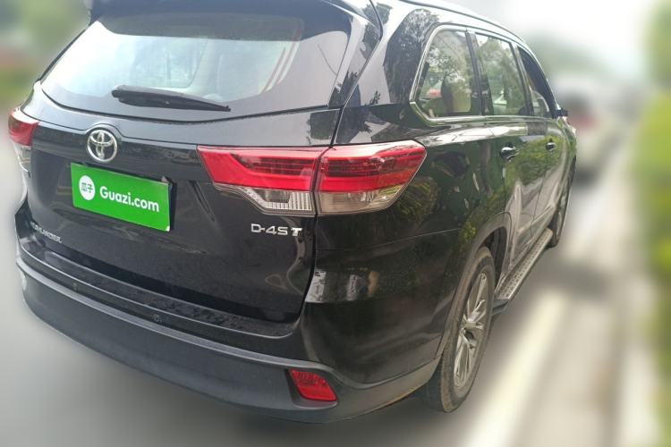 Used Toyota Highlander 2018 2.0T Two-Wheel Drive Elite Edition 7 Seats China VI Standard Rear Right 45 Deg
