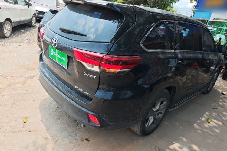 Used Toyota Highlander 2018 2.0T Four-Wheel Drive Luxury Version 7 Seats China VI Standard Rear Right 45 Deg