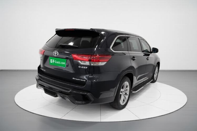 Used Toyota Highlander 2018 2.0T Four-Wheel Drive Luxury Version 7 Seats China VI Standard Rear Right 45 Deg