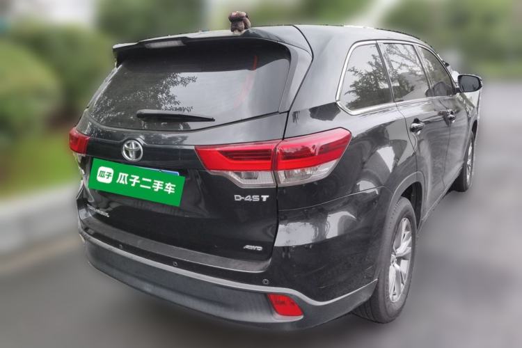 Used Toyota Highlander 2018 2.0T Four-Wheel Drive Elite Edition 7 Seats China V Standard Rear Right 45 Deg