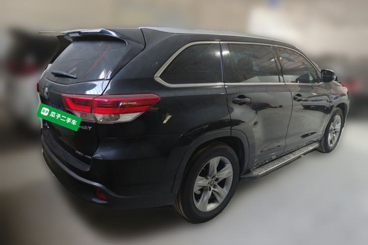 Used Toyota Highlander 2018 2.0T Four-Wheel Drive Luxury Edition 7 Seats China V Emission Standard Rear Right 45 Deg