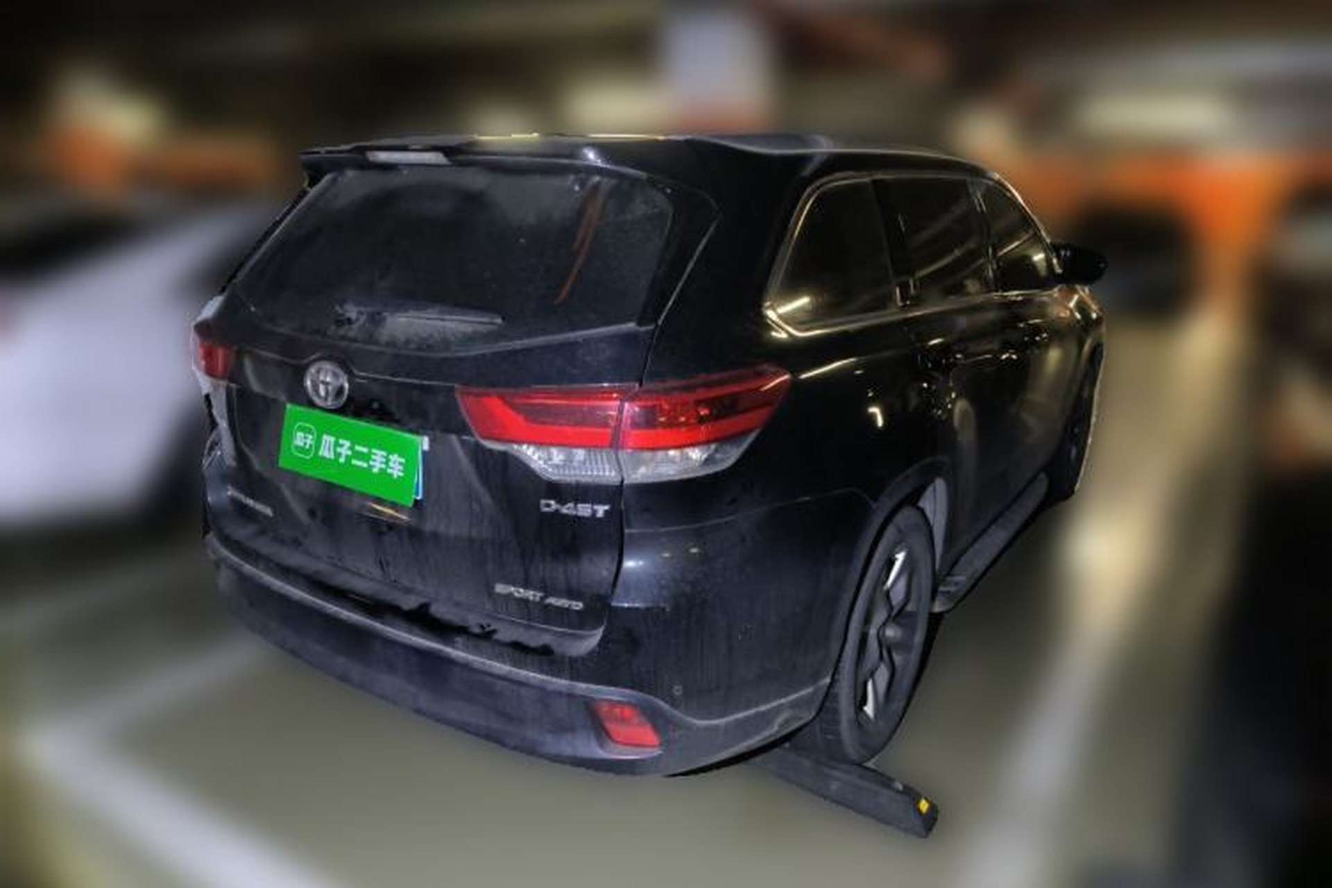 Used Toyota Highlander 2018 2.0T Four-Wheel Drive Prestige Version 7 Seats China VI Standard Rear Right 45 Deg