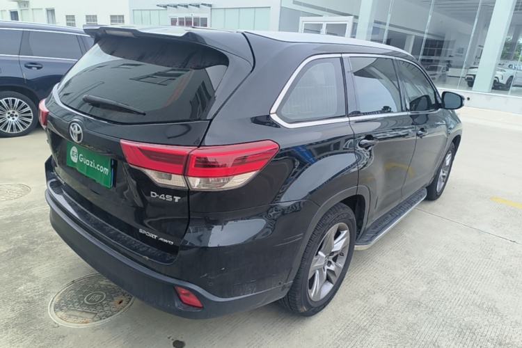 Used Toyota Highlander 2018 2.0T Four-Wheel Drive Luxury Version 7 Seats China VI Standard Rear Right 45 Deg