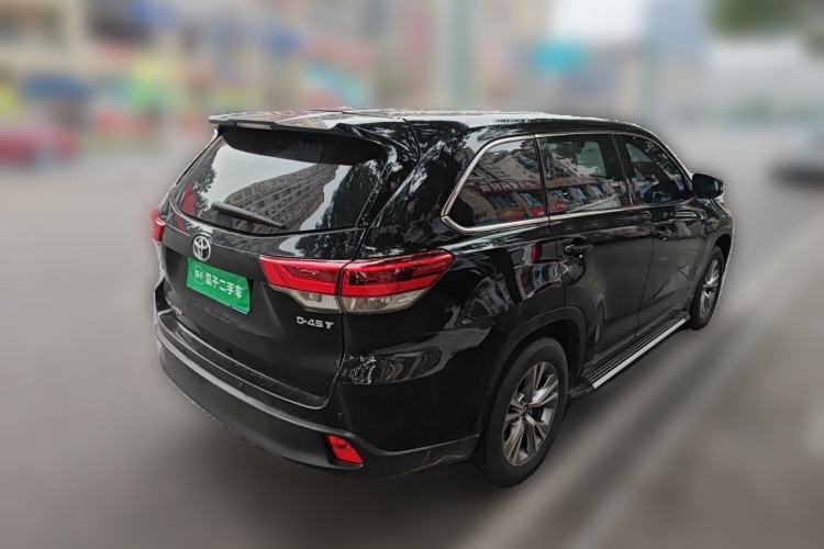 Used Toyota Highlander 2018 2.0T Two-Wheel Drive Elite Edition 7 Seats China VI Standard Rear Right 45 Deg