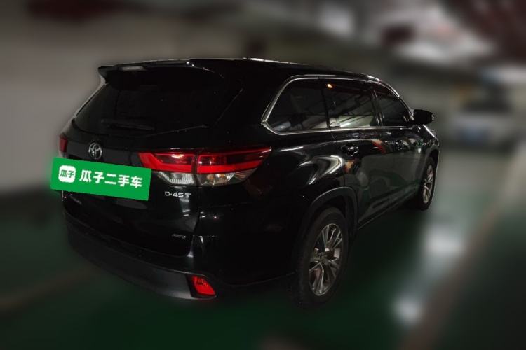 Used Toyota Highlander 2018 2.0T Four-Wheel Drive Elite Edition 7 Seats China V Standard Rear Right 45 Deg