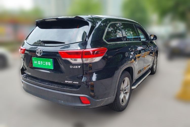 Used Toyota Highlander 2018 2.0T Four-Wheel Drive Luxury Version 7 Seats China VI Standard Rear Right 45 Deg