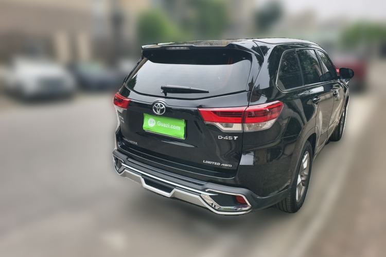 Used Toyota Highlander 2018 2.0T Four-Wheel Drive Supreme Edition 7-Seater China VI Rear Right 45 Deg