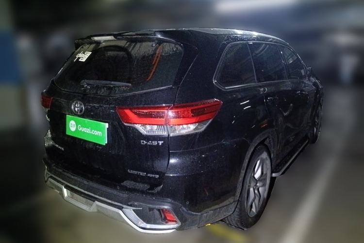 Used Toyota Highlander 2018 2.0T Four-Wheel Drive Supreme Edition 7-Seater China VI Rear Right 45 Deg