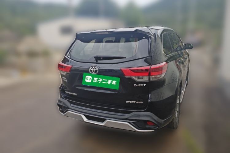 Used Toyota Highlander 2018 2.0T Four-Wheel Drive Prestige Version 7 Seats China VI Standard Rear Right 45 Deg