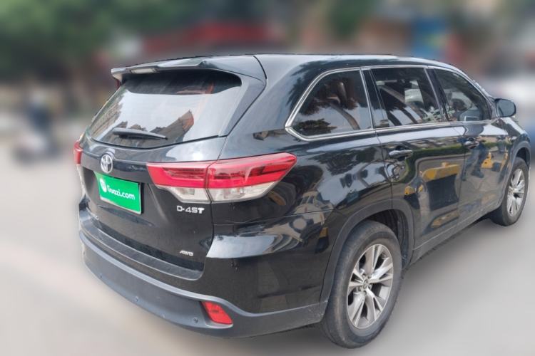 Used Toyota Highlander 2018 2.0T Four-Wheel Drive Elite Edition 7 Seats China VI Standard Rear Right 45 Deg