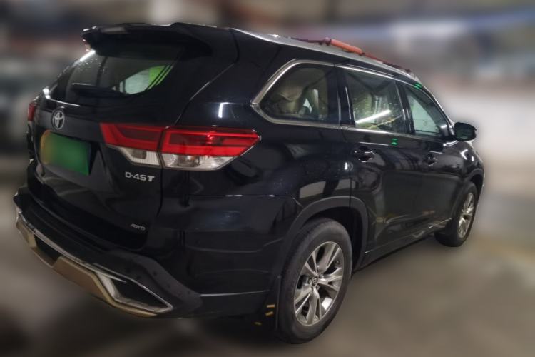 Used Toyota Highlander 2018 2.0T Four-Wheel Drive Elite Edition 7 Seats China VI Standard Rear Right 45 Deg
