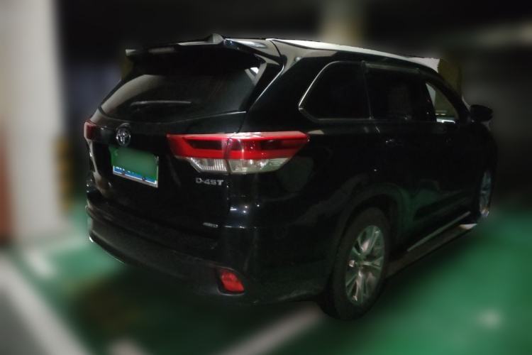 Used Toyota Highlander 2018 2.0T Four-Wheel Drive Elite Edition 7 Seats China VI Standard Rear Right 45 Deg
