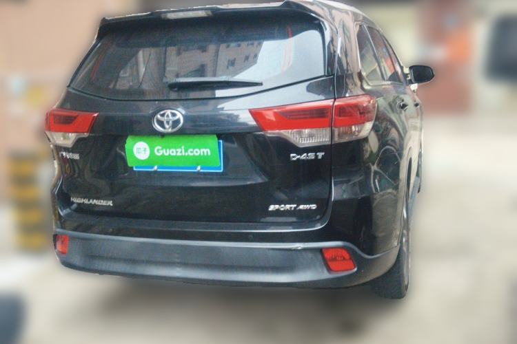 Used Toyota Highlander 2018 2.0T Four-Wheel Drive Luxury Version 7 Seats China VI Standard Rear Right 45 Deg