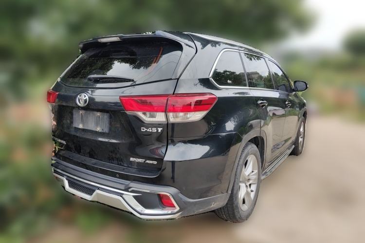 Used Toyota Highlander 2018 2.0T Four-Wheel Drive Luxury Version 7 Seats China VI Standard Rear Right 45 Deg