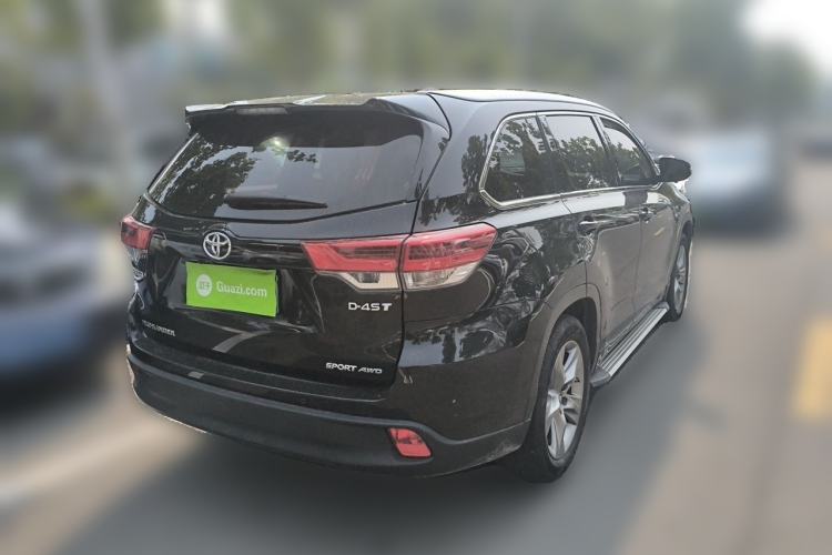Used Toyota Highlander 2018 2.0T Four-Wheel Drive Luxury Version 7 Seats China VI Standard Rear Right 45 Deg
