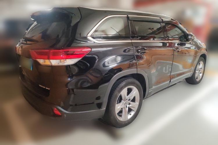 Used Toyota Highlander 2018 2.0T Four-Wheel Drive Supreme Edition 7-Seater China VI Rear Right 45 Deg