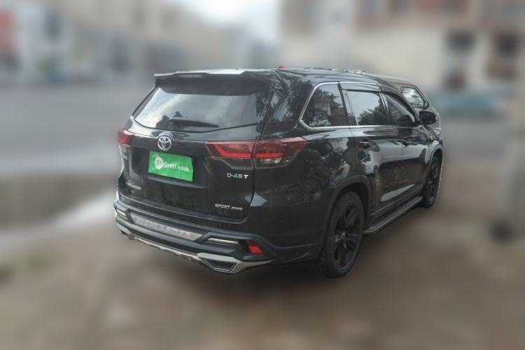 Used Toyota Highlander 2018 2.0T Four-Wheel Drive Knight Edition 7 Seats China VI Standard Rear Right 45 Deg