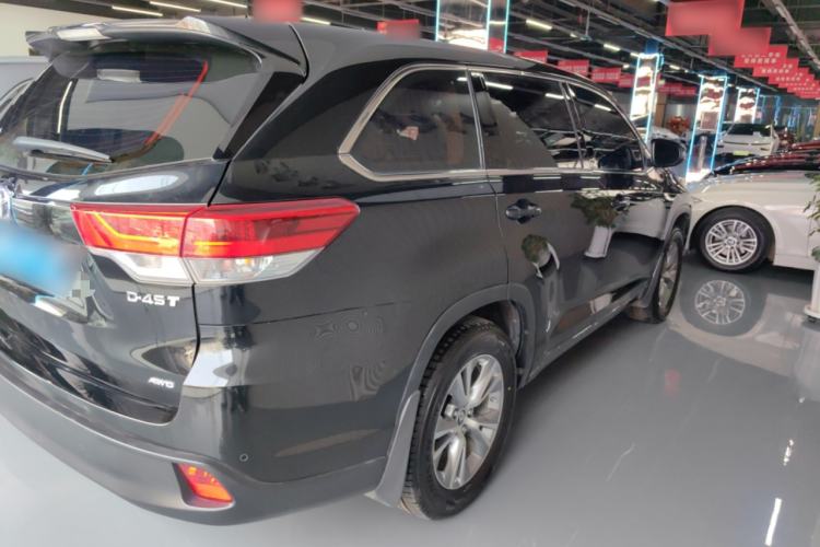 Used Toyota Highlander 2018 2.0T Four-Wheel Drive Elite Edition 7 Seats China VI Standard Rear Right 45 Deg