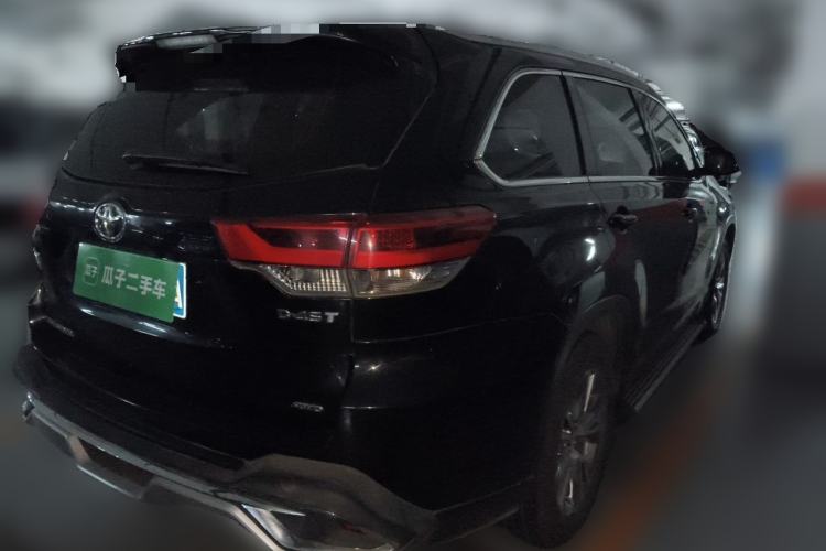 Used Toyota Highlander 2018 2.0T Four-Wheel Drive Elite Edition 7 Seats China V Standard Rear Right 45 Deg