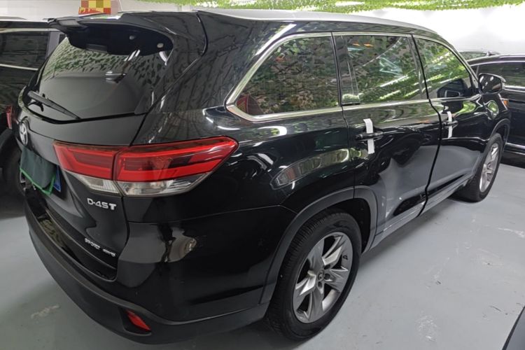 Used Toyota Highlander 2018 2.0T Four-Wheel Drive Prestige Version 7 Seats China VI Standard Rear Right 45 Deg