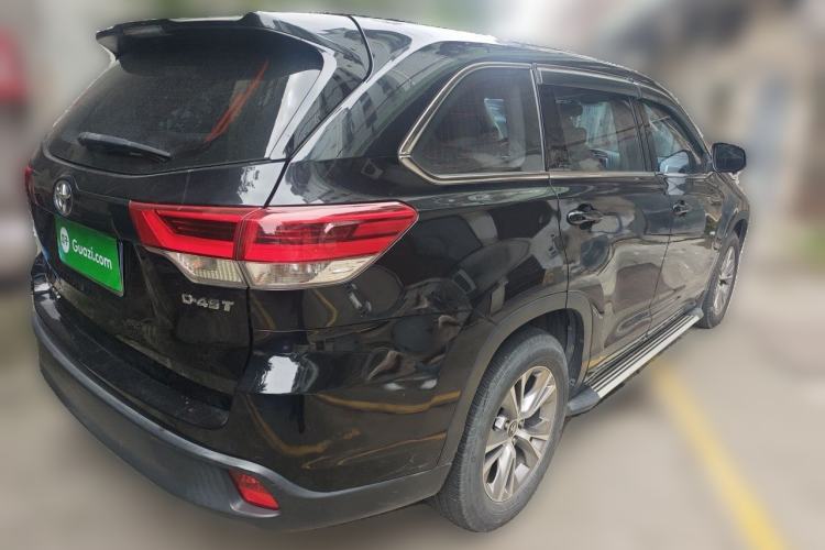 Used Toyota Highlander 2018 2.0T Two-Wheel Drive Elite Edition 7 Seats China VI Standard Rear Right 45 Deg