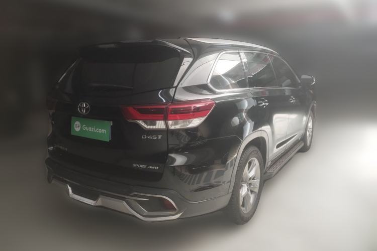 Used Toyota Highlander 2018 2.0T Four-Wheel Drive Luxury Version 7 Seats China VI Standard Rear Right 45 Deg