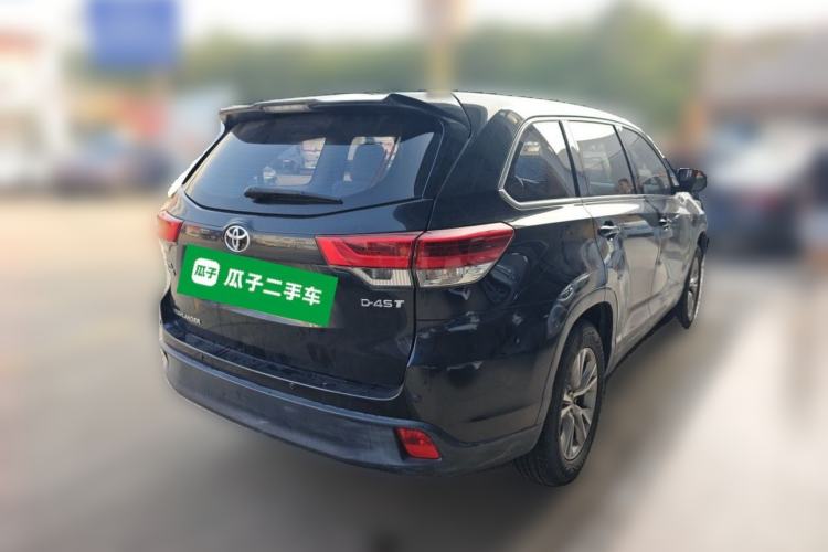 Used Toyota Highlander 2018 2.0T Two-Wheel Drive Elite Edition 7 Seats Emission Standard China V Rear Right 45 Deg